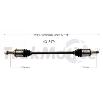TrakMotive HO8474 CV Axle Shaft product image 1 of 3