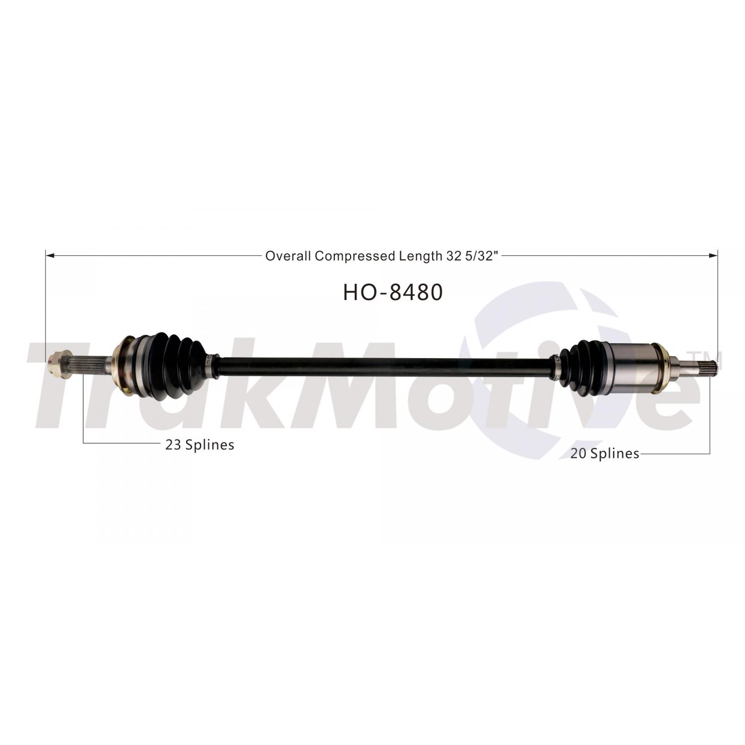 TrakMotive HO8480 - CV Axle Shaft TrakMotive HO8480 CV Axle Shaft product image 1 of 3