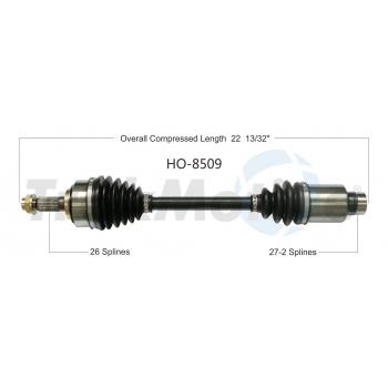 TrakMotive HO8509 CV Axle Shaft product image 1 of 3