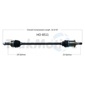 TrakMotive HO8511 CV Axle Shaft product image 1 of 3