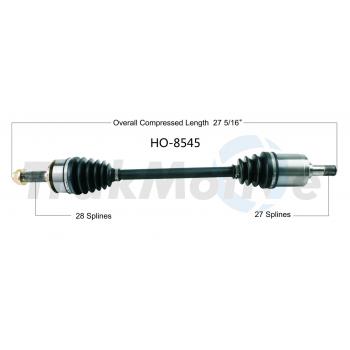 TrakMotive HO8545 CV Axle Shaft product image 1 of 3