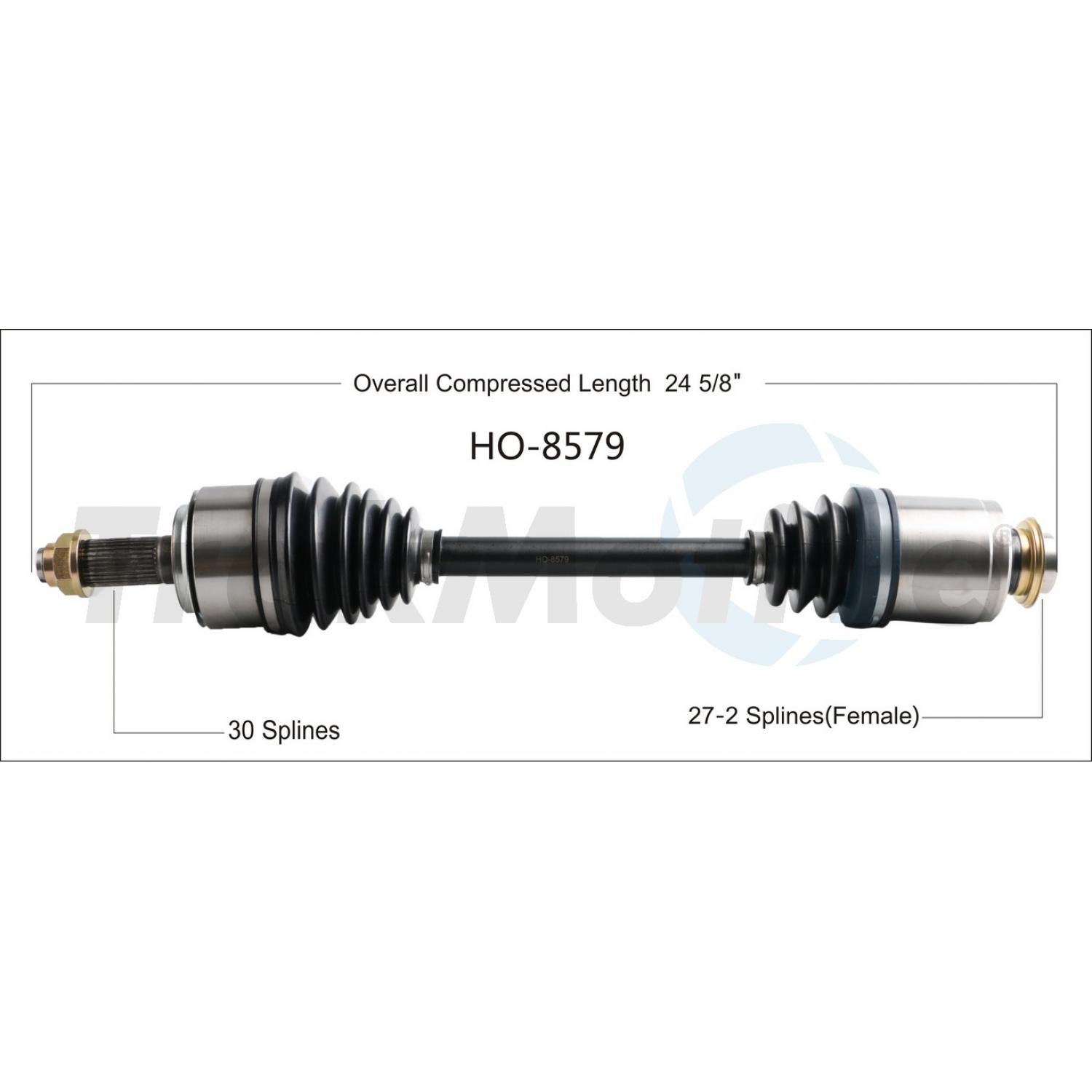TrakMotive HO8579 CV Axle Shaft product image 1 of 3