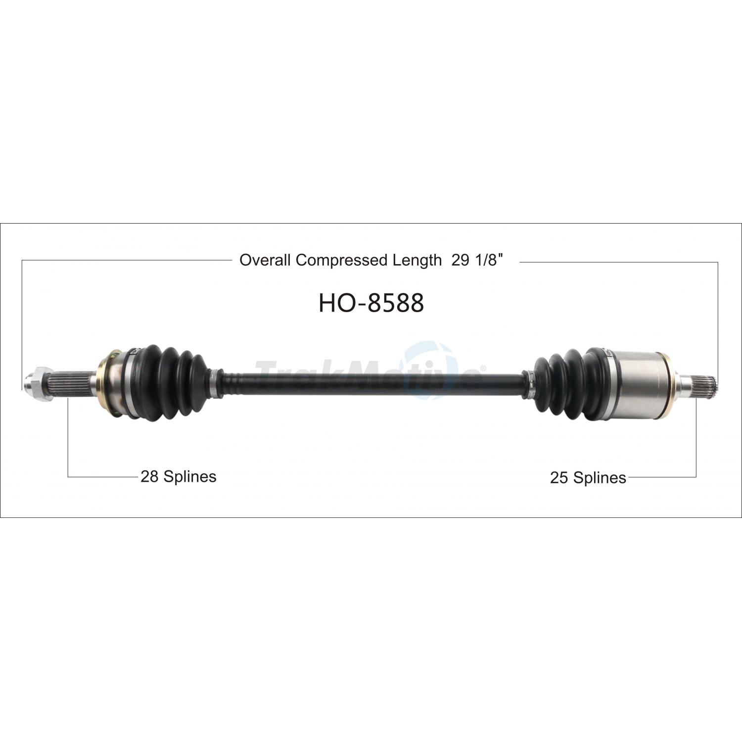 TrakMotive HO8588 - CV Axle Shaft TrakMotive HO8588 CV Axle Shaft product image 1 of 3