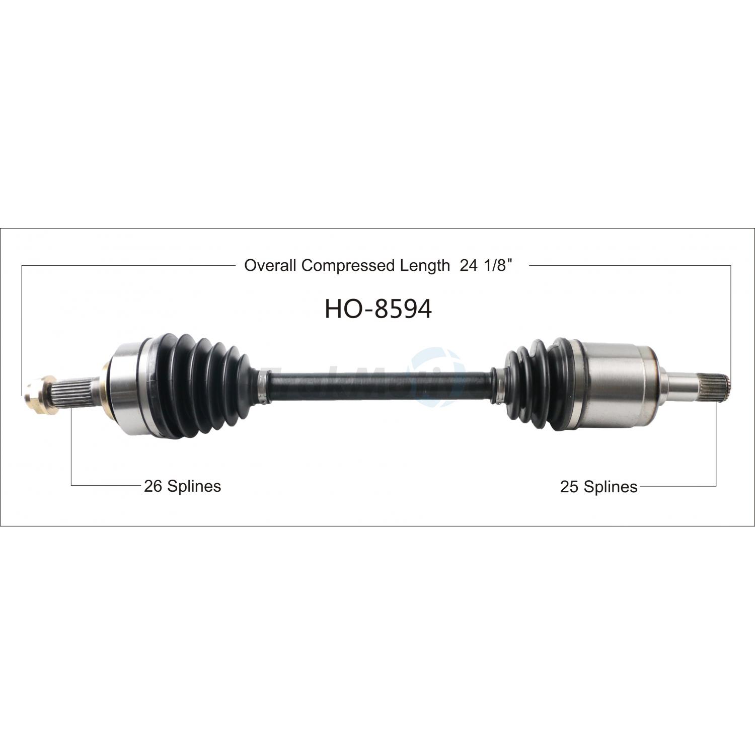 TrakMotive HO8594 - CV Axle Shaft TrakMotive HO8594 CV Axle Shaft product image 1 of 3