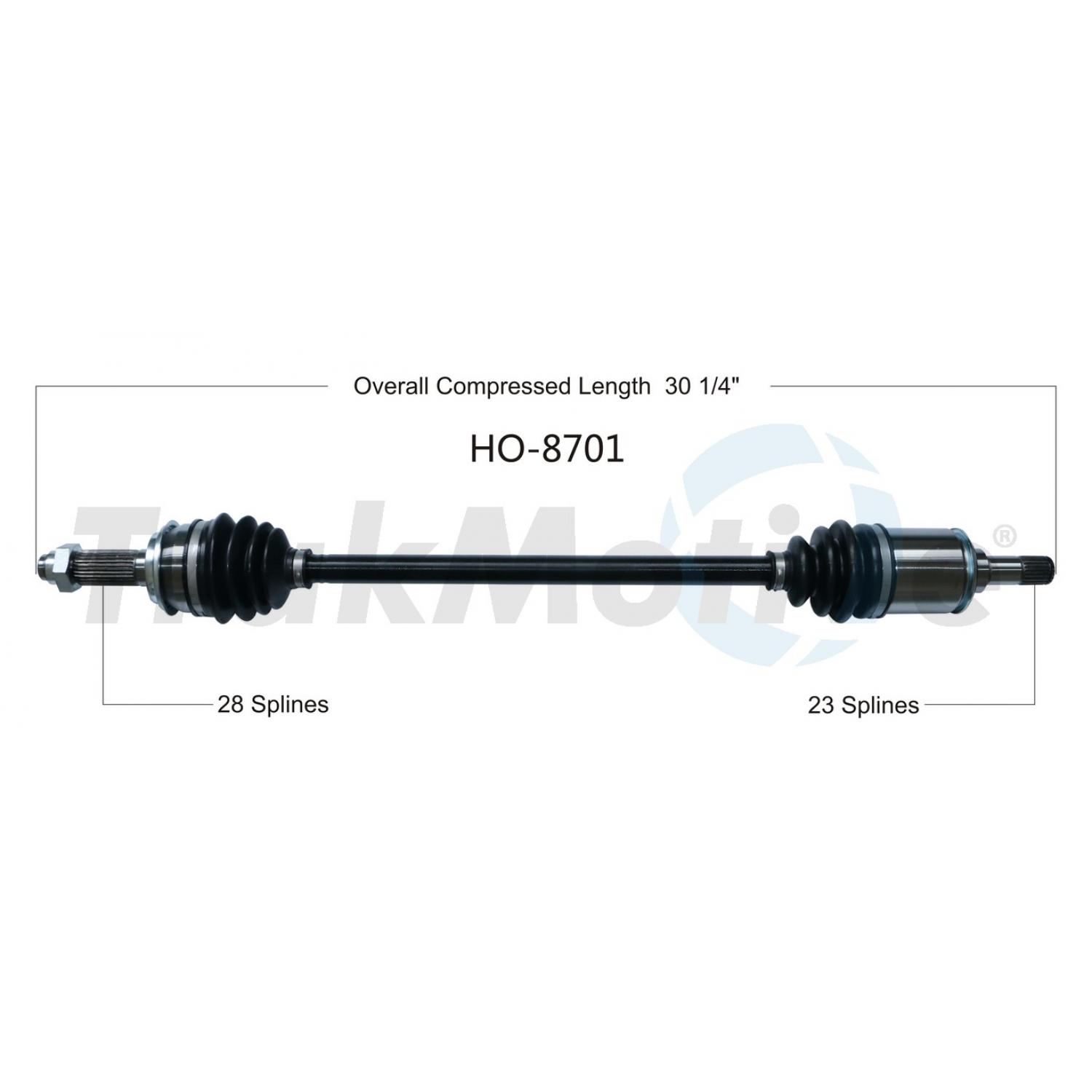 TrakMotive HO8701 - CV Axle Shaft TrakMotive HO8701 CV Axle Shaft product image 1 of 3