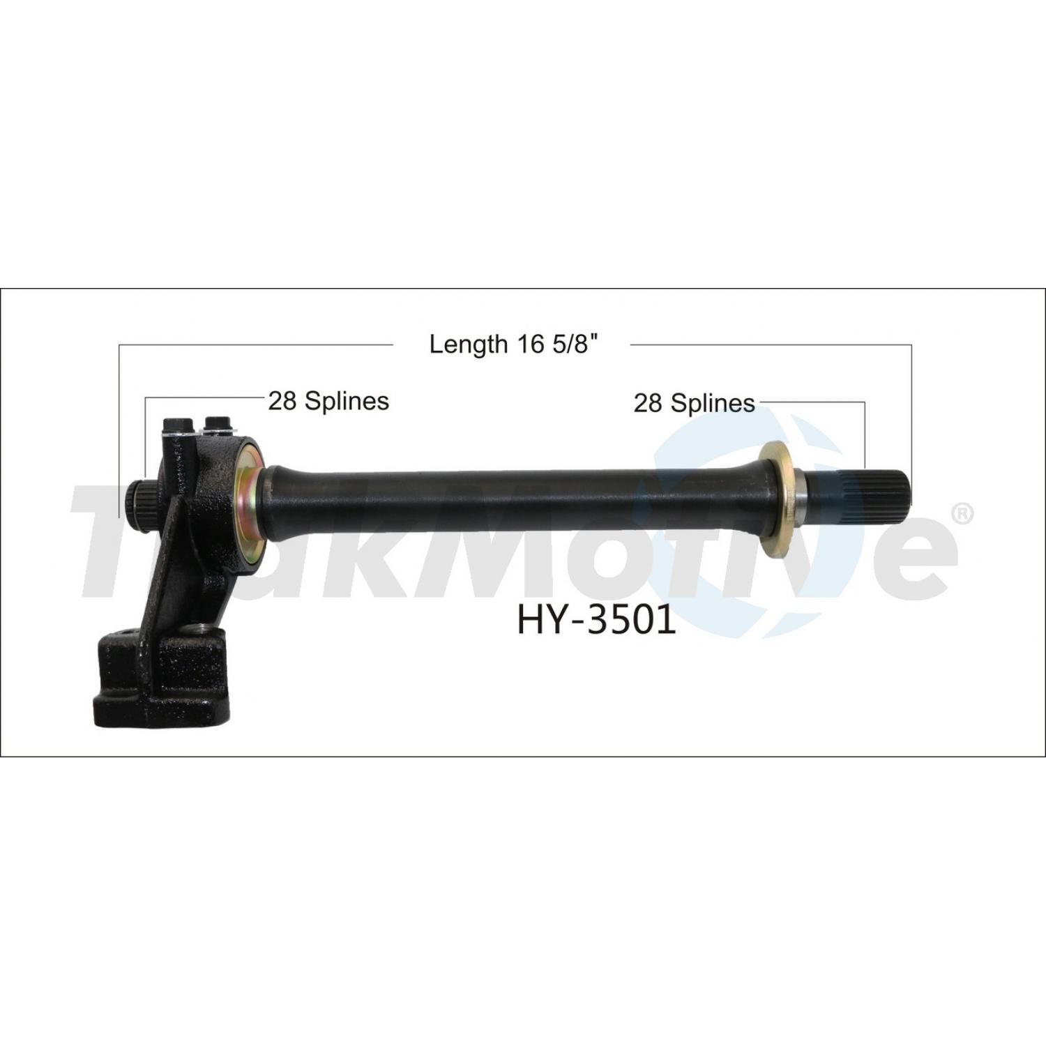 TrakMotive HY3501 - CV Intermediate Shaft TrakMotive HY3501 CV Intermediate Shaft product image 1 of 3