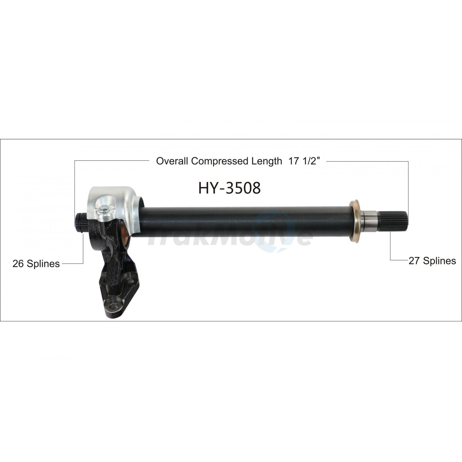 TrakMotive HY3508 CV Intermediate Shaft product image 1 of 3