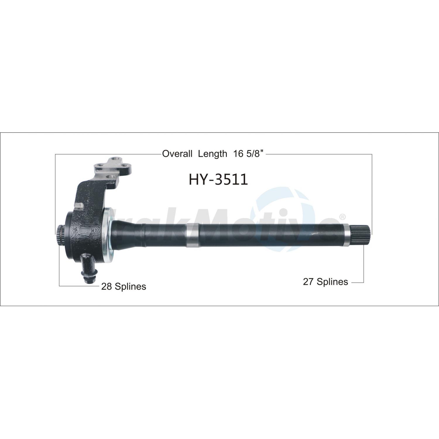 TrakMotive HY3511 - CV Intermediate Shaft TrakMotive HY3511 CV Intermediate Shaft product image 1 of 3