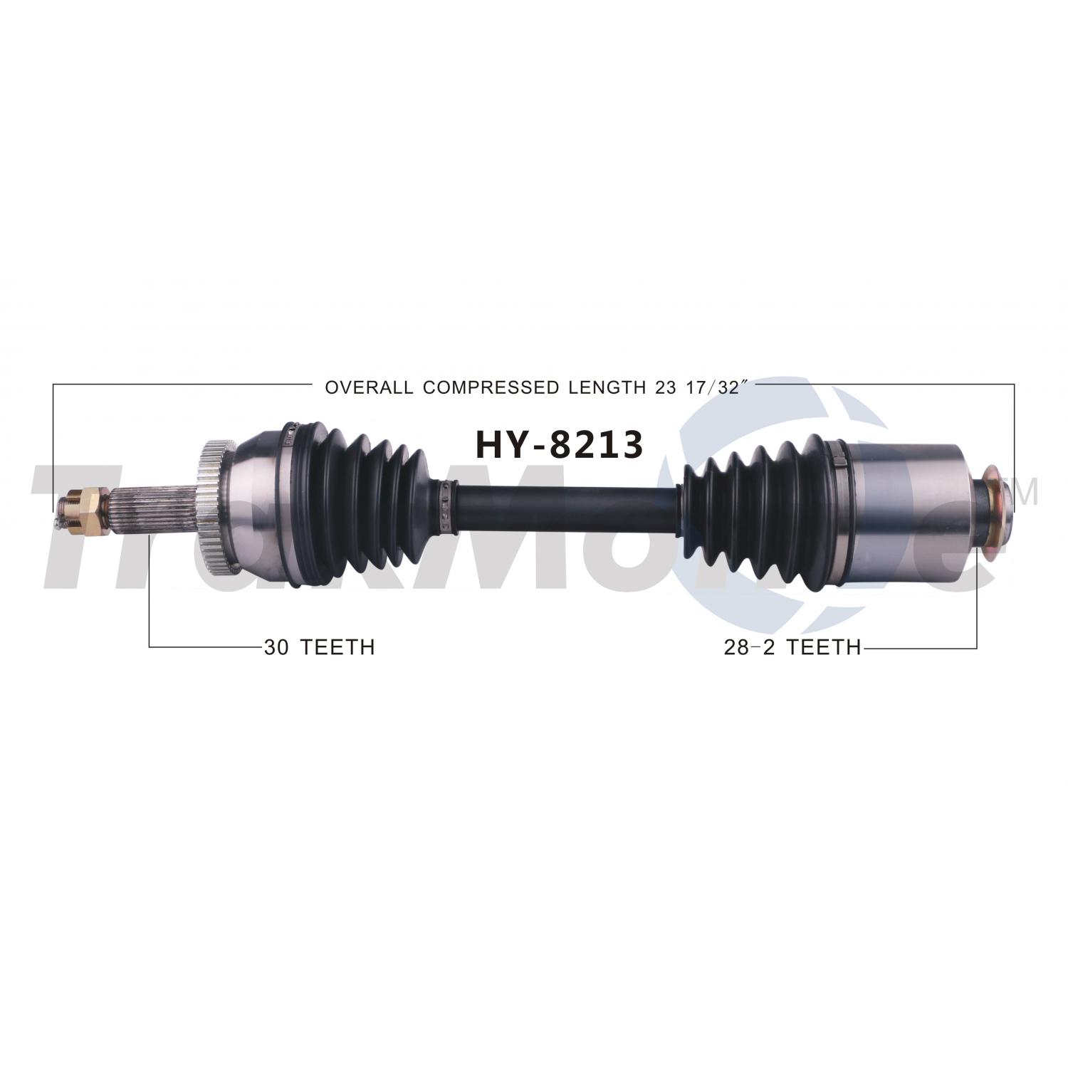 TrakMotive HY8213 - CV Axle Shaft TrakMotive HY8213 CV Axle Shaft product image 1 of 3