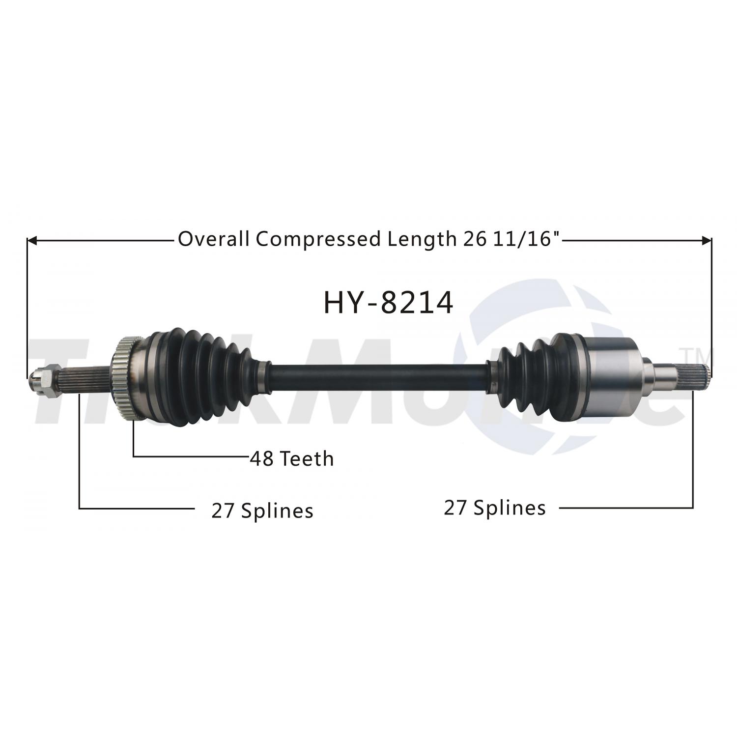 TrakMotive HY8214 - CV Axle Shaft TrakMotive HY8214 CV Axle Shaft product image 1 of 3