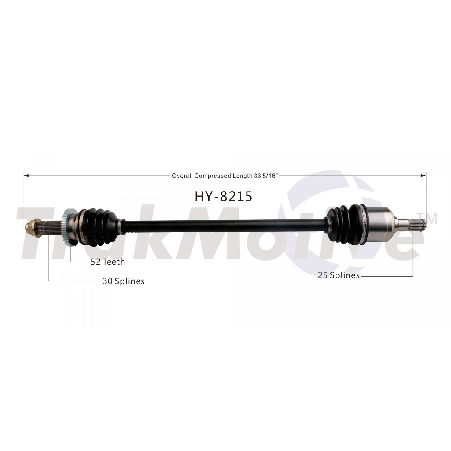 TrakMotive HY8215 - CV Axle Shaft TrakMotive HY8215 CV Axle Shaft product image 1 of 3