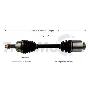 TrakMotive HY8232 - CV Axle Shaft TrakMotive HY8232 CV Axle Shaft product image 1 of 3