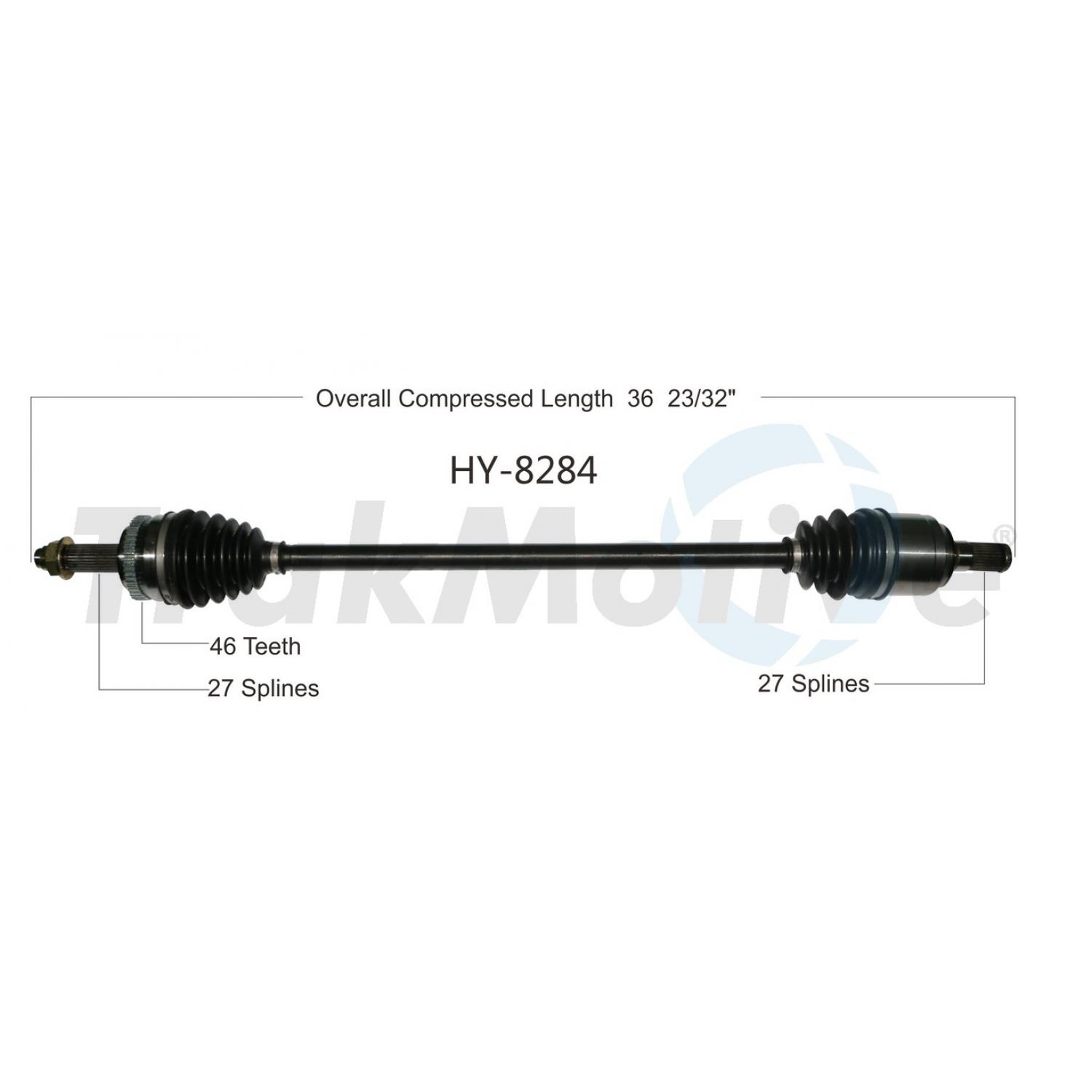 TrakMotive HY8284 - CV Axle Shaft TrakMotive HY8284 CV Axle Shaft product image 1 of 3