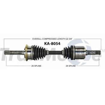 TrakMotive KA8054 CV Axle Shaft product image 1 of 3