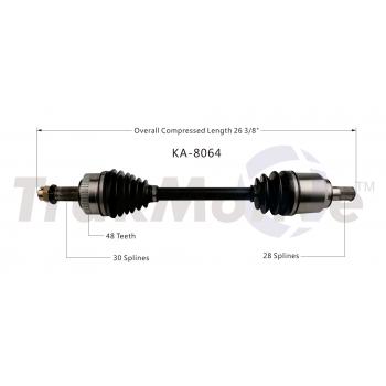 TrakMotive KA8064 - CV Axle Shaft TrakMotive KA8064 CV Axle Shaft product image 1 of 3