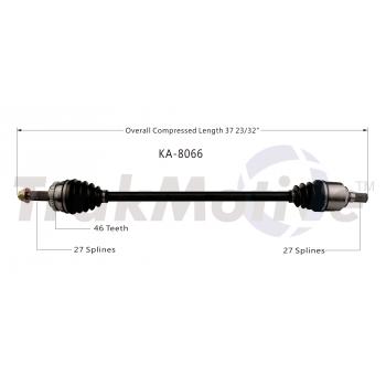 TrakMotive KA8066 - CV Axle Shaft TrakMotive KA8066 CV Axle Shaft product image 1 of 3
