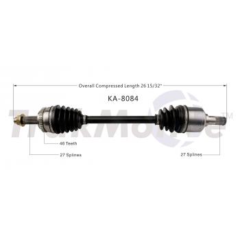 TrakMotive KA8084 CV Axle Shaft product image 1 of 3