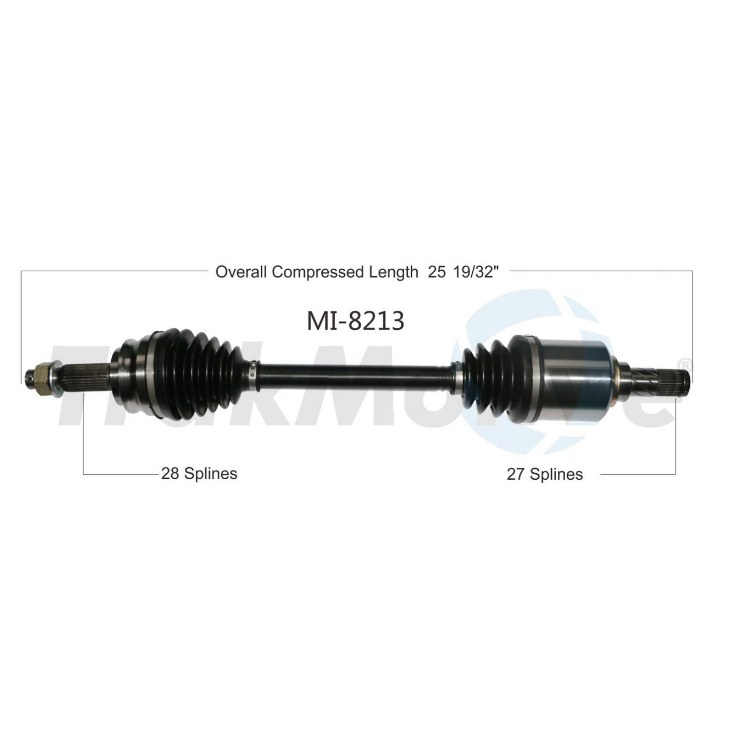 TrakMotive MI8213 - CV Axle Shaft TrakMotive MI8213 CV Axle Shaft product image 1 of 3