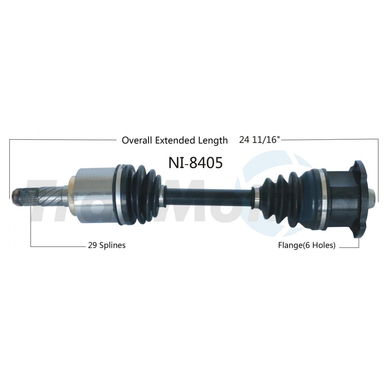 TrakMotive NI8405 - CV Axle Shaft TrakMotive NI8405 CV Axle Shaft product image 1 of 3