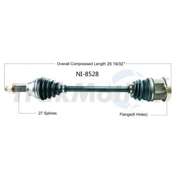 TrakMotive NI8528 CV Axle Shaft product image 1 of 3
