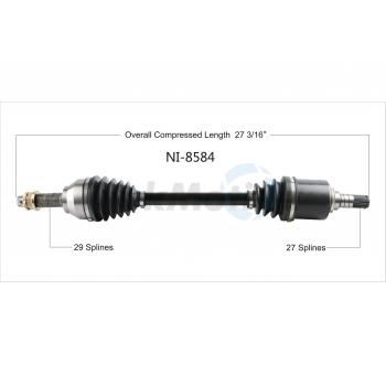 TrakMotive NI8584 - CV Axle Shaft TrakMotive NI8584 CV Axle Shaft product image 1 of 4