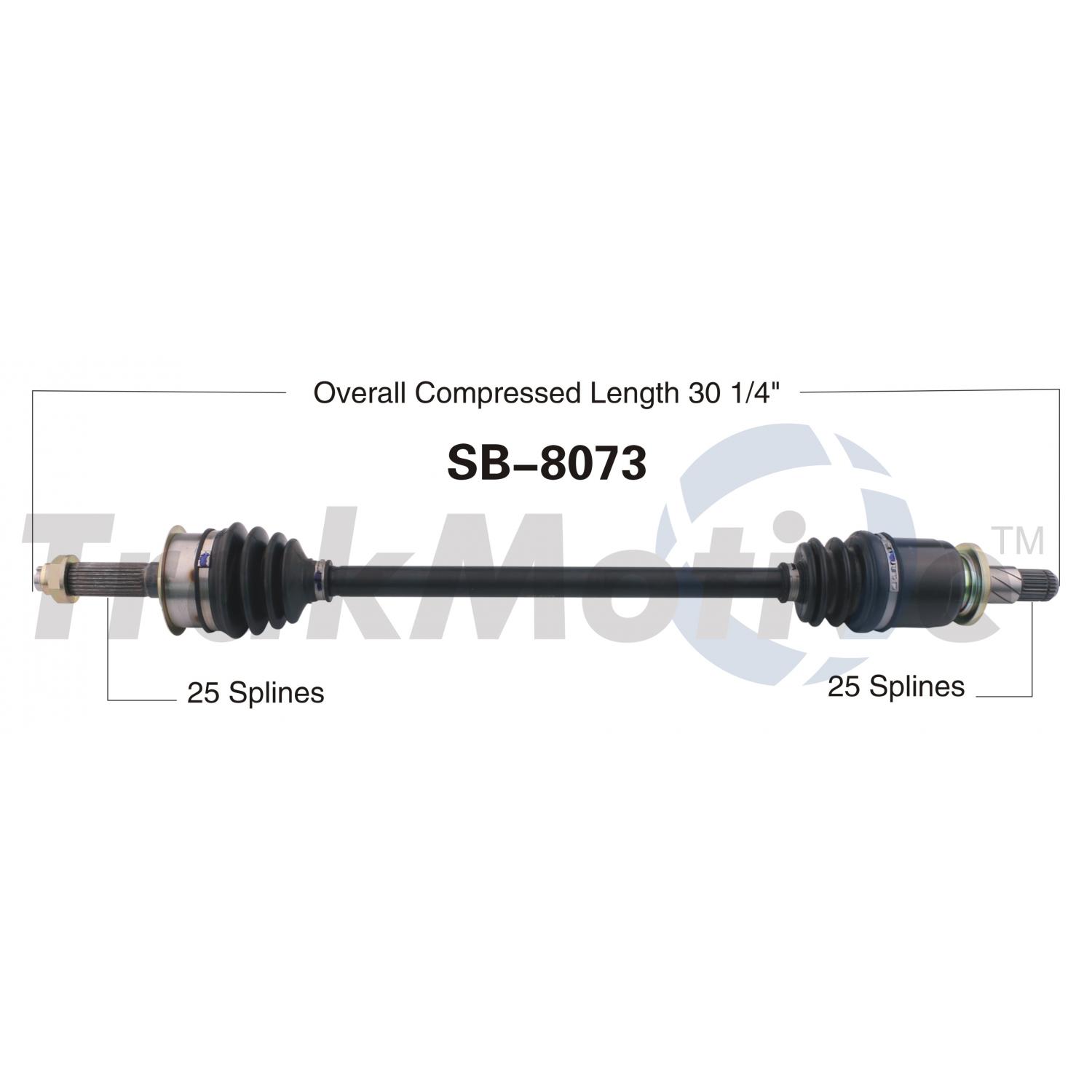 TrakMotive SB8073 - CV Axle Shaft TrakMotive SB8073 CV Axle Shaft product image 1 of 3