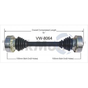 TrakMotive VW8064 CV Axle Shaft product image 1 of 3