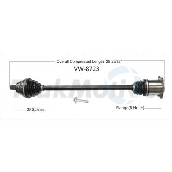 TrakMotive VW8723 CV Axle Shaft product image 1 of 3