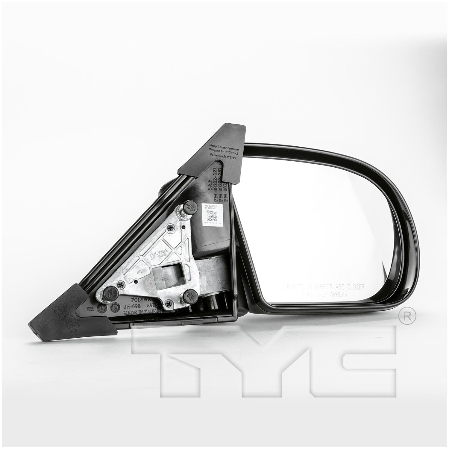 TYC 1000211 Door Mirror product image 2 of 3