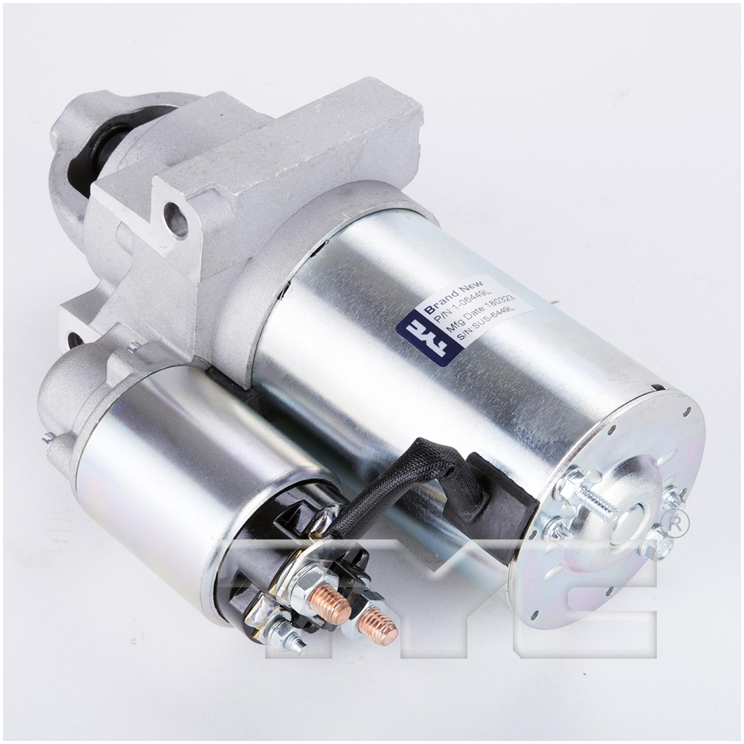 TYC 106449L Starter Motor product image 2 of 4