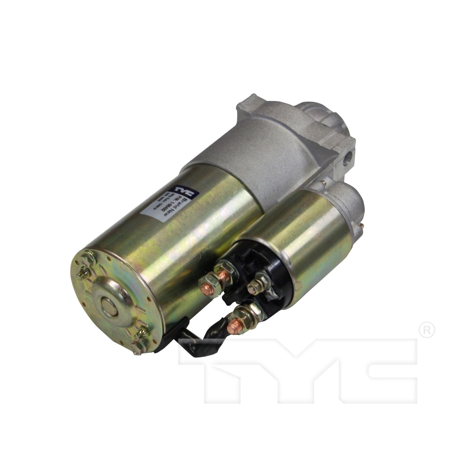 TYC 106492 Starter Motor product image 3 of 4