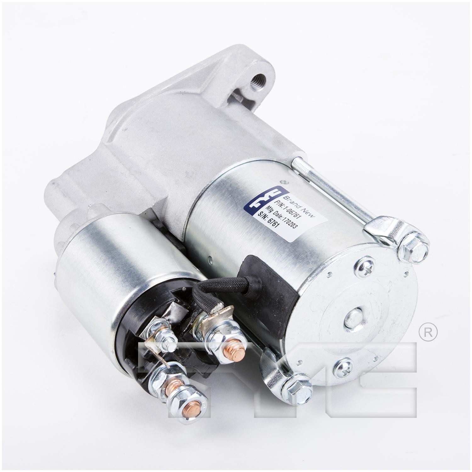 TYC 106761 Starter Motor product image 3 of 5