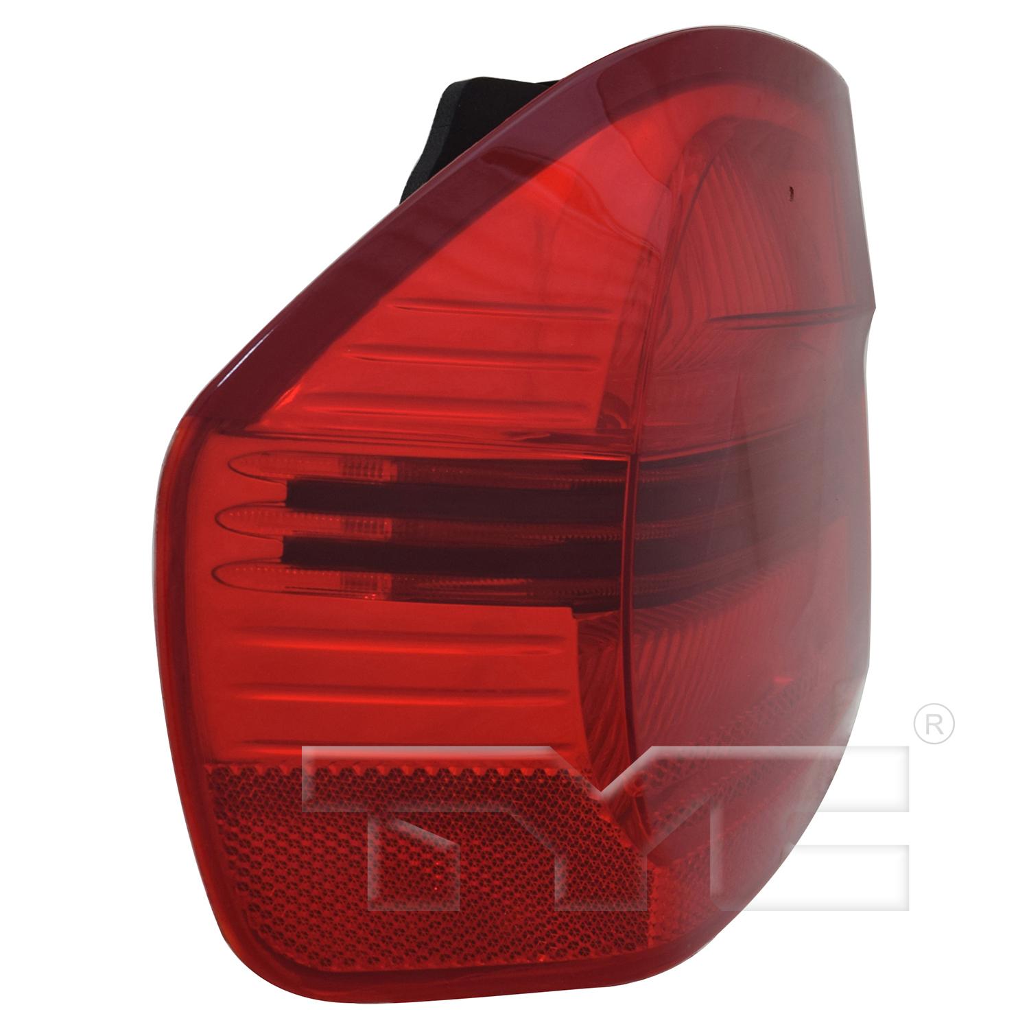 TYC 110908009 Tail Light Assembly product image 4 of 6