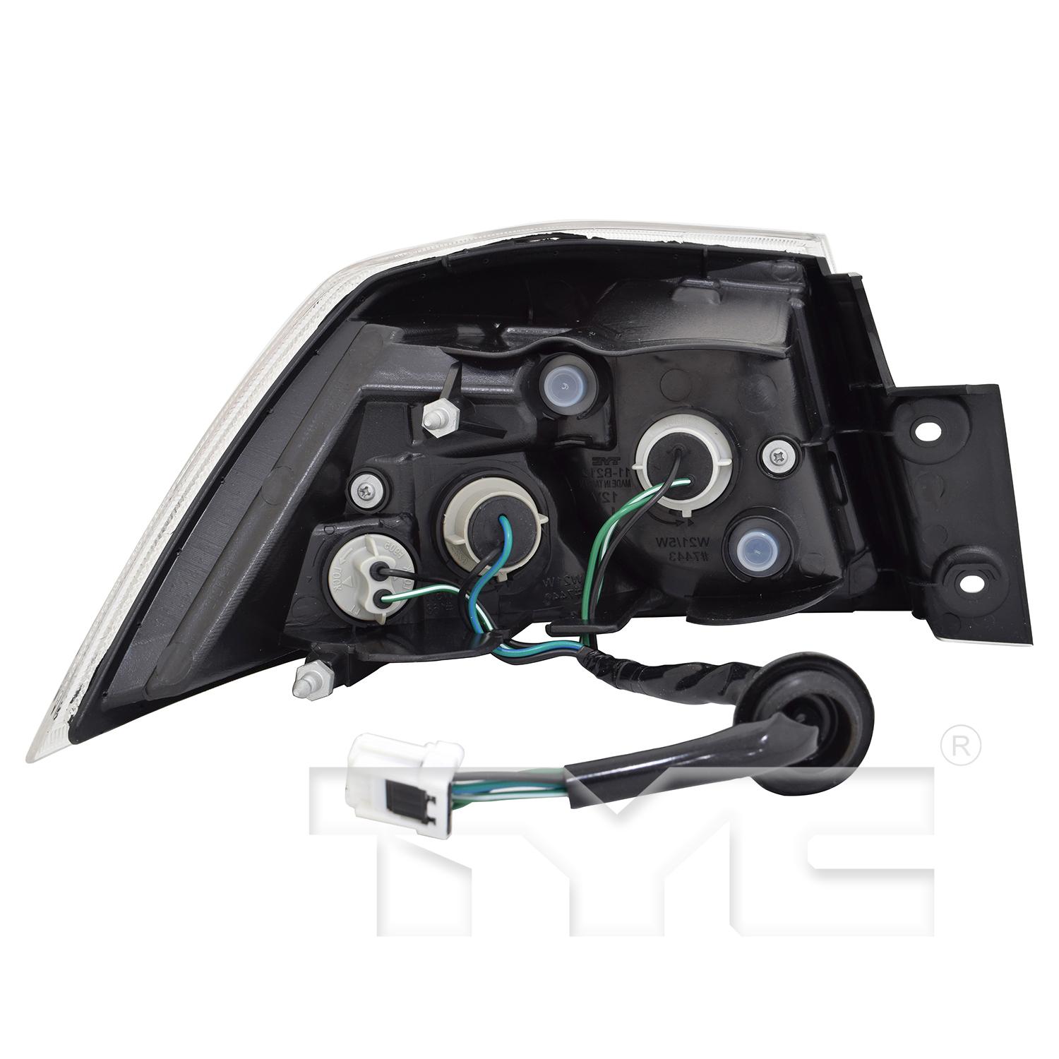 TYC 111121100 Tail Light Assembly product image 2 of 6