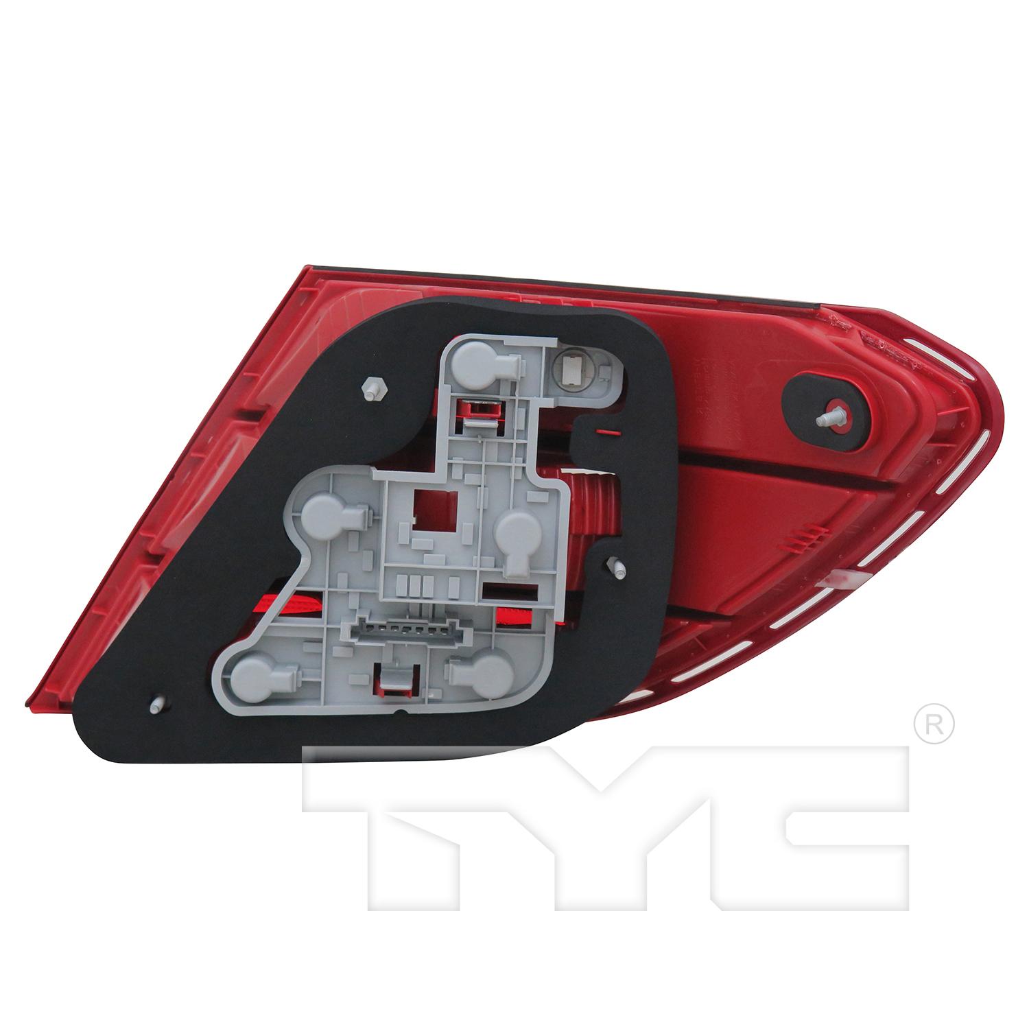 TYC 1111748009 Tail Light Assembly product image 2 of 6