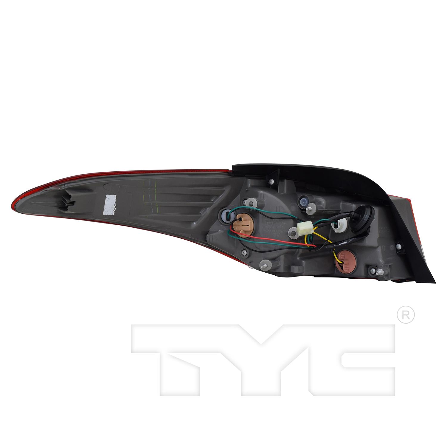 TYC 1111831009 Tail Light Assembly product image 2 of 6