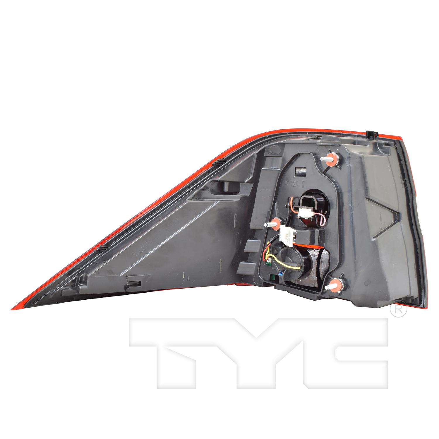 TYC 1112151009 Tail Light Assembly product image 2 of 6