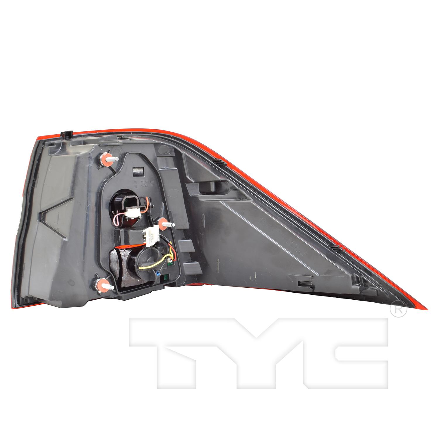 TYC 1112152009 Tail Light Assembly product image 2 of 6