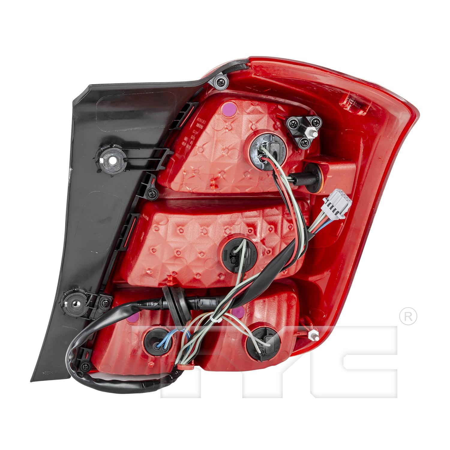 TYC 111243400 Tail Light Assembly product image 2 of 6