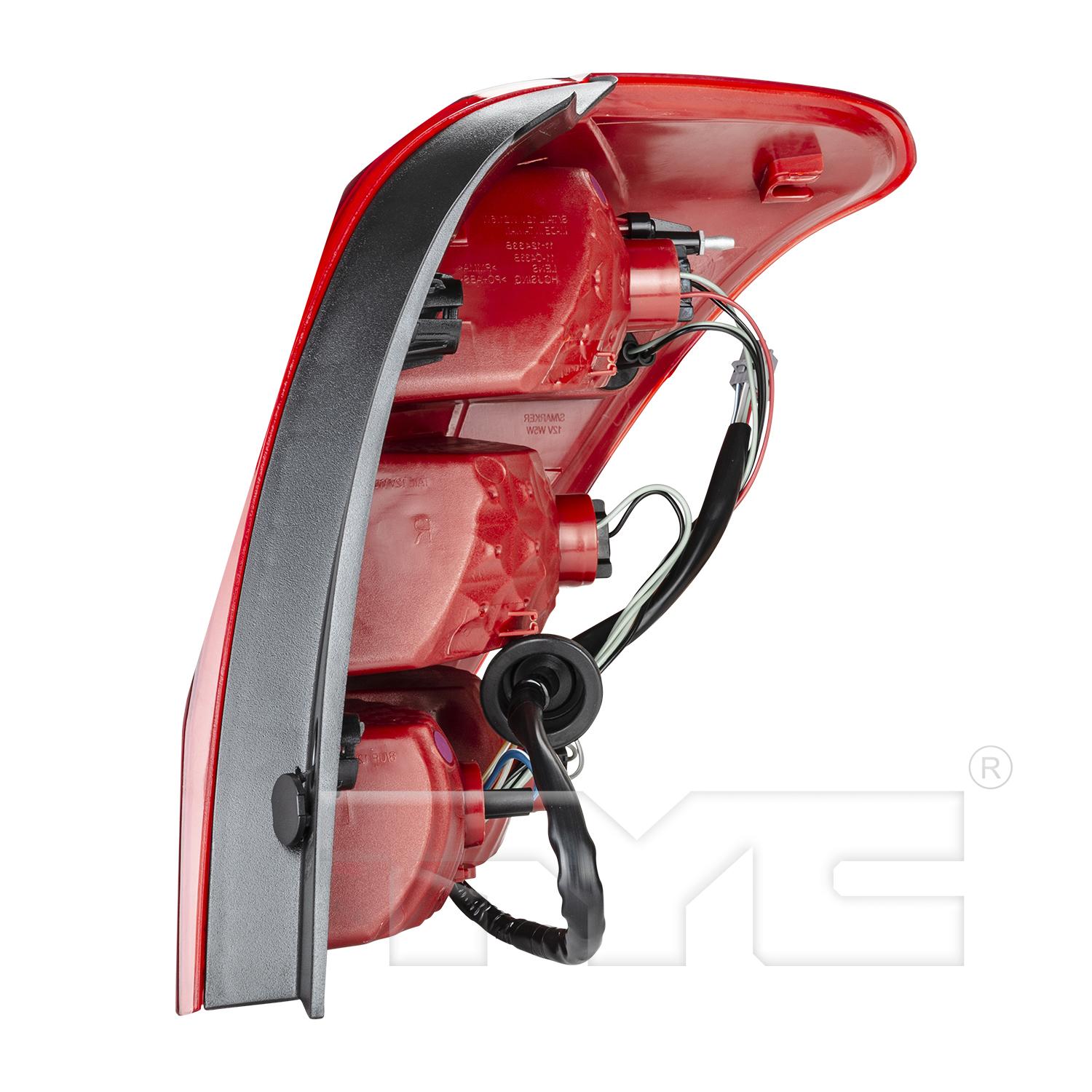 TYC 111243400 Tail Light Assembly product image 3 of 6