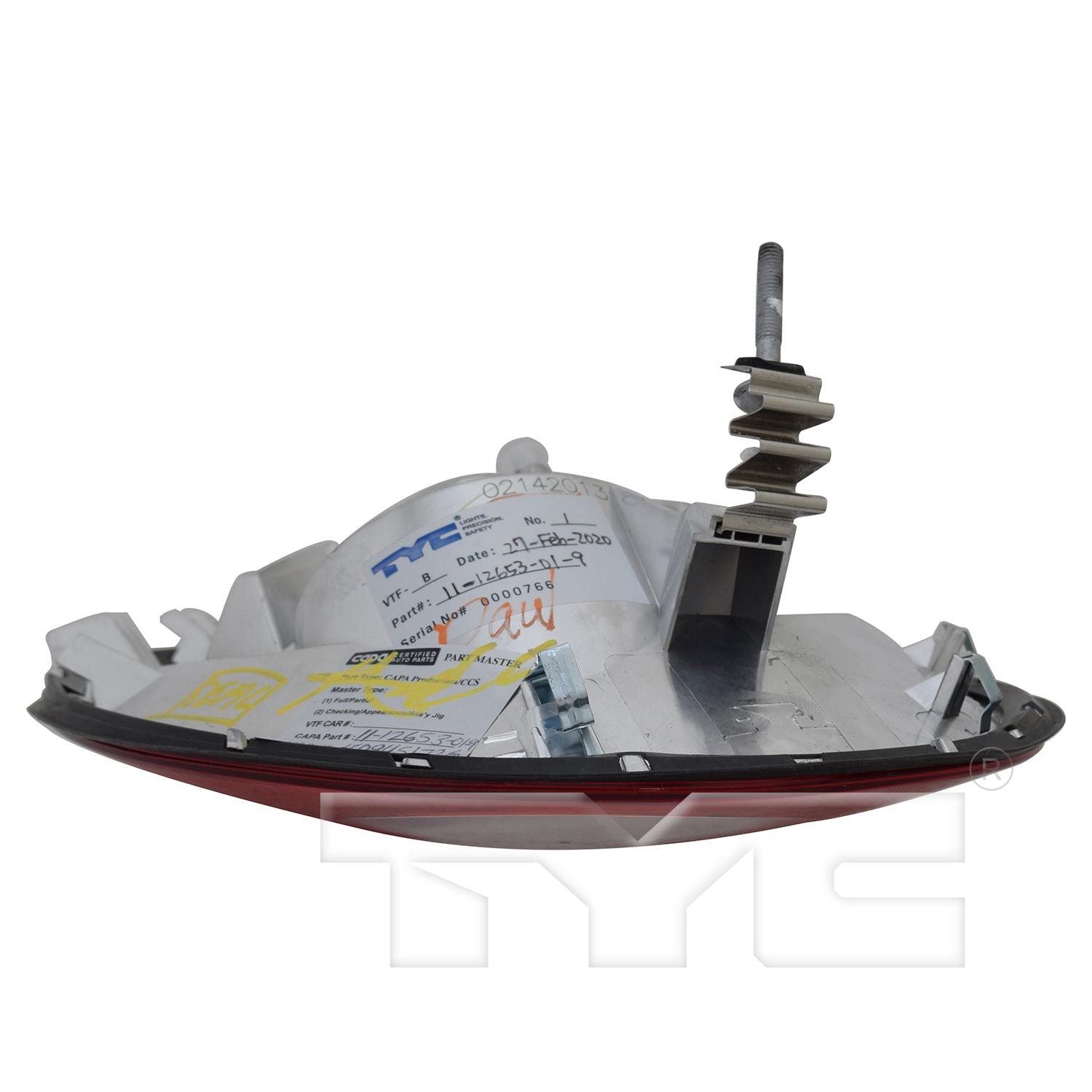 TYC 1112653019 Tail Light Assembly product image 6 of 6