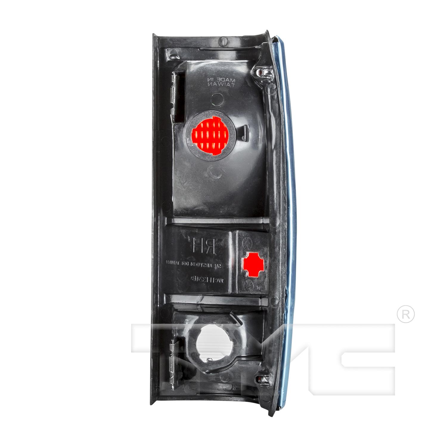 TYC 11132595 Tail Light Assembly product image 2 of 6
