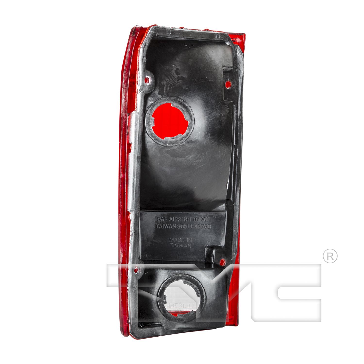 TYC 11137601 Tail Light Assembly product image 2 of 6