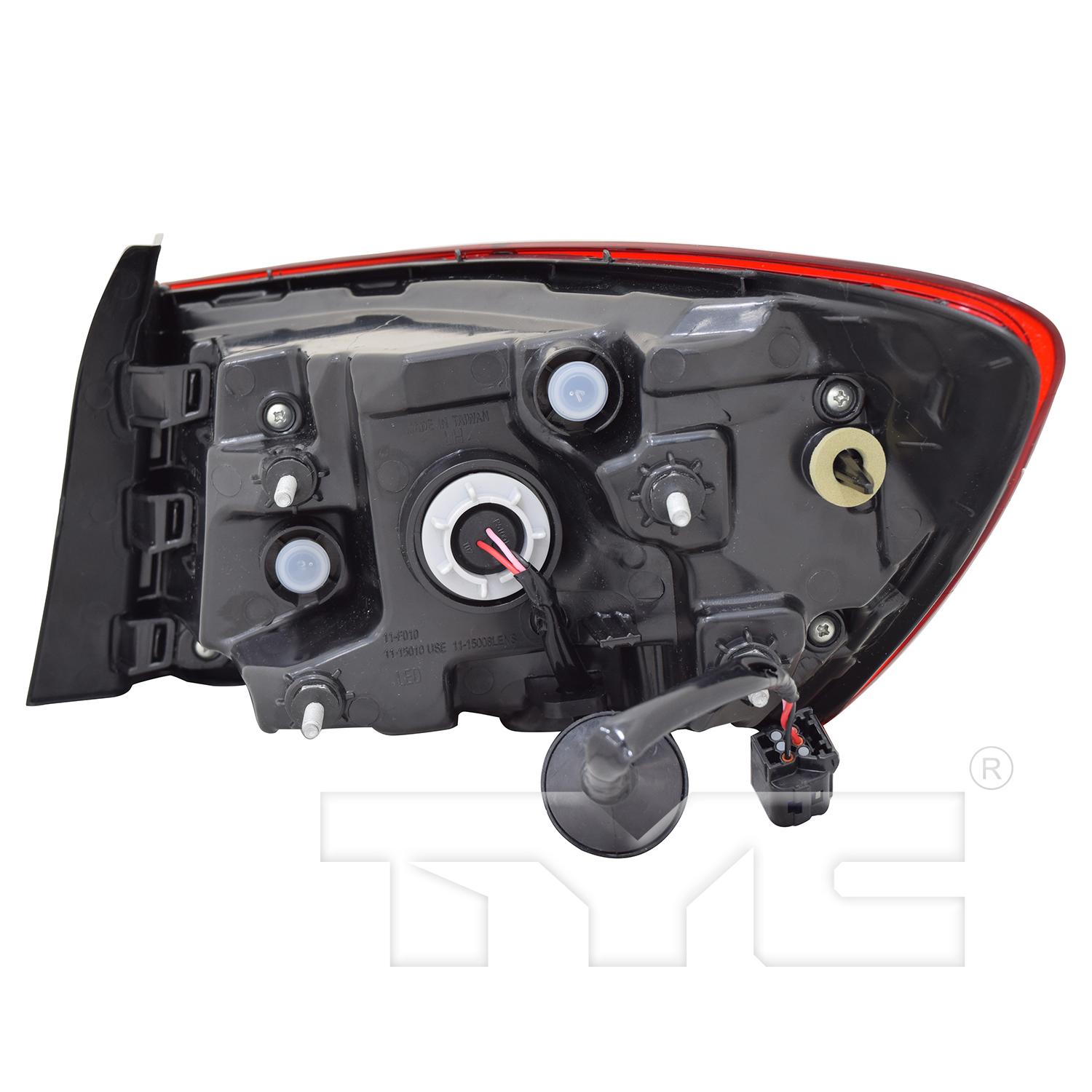 TYC 111501000 Tail Light Assembly product image 2 of 6