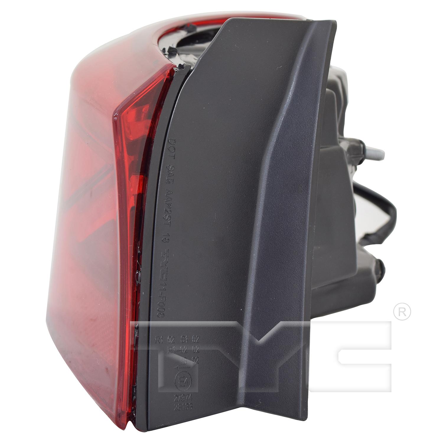 TYC 111501000 Tail Light Assembly product image 3 of 6