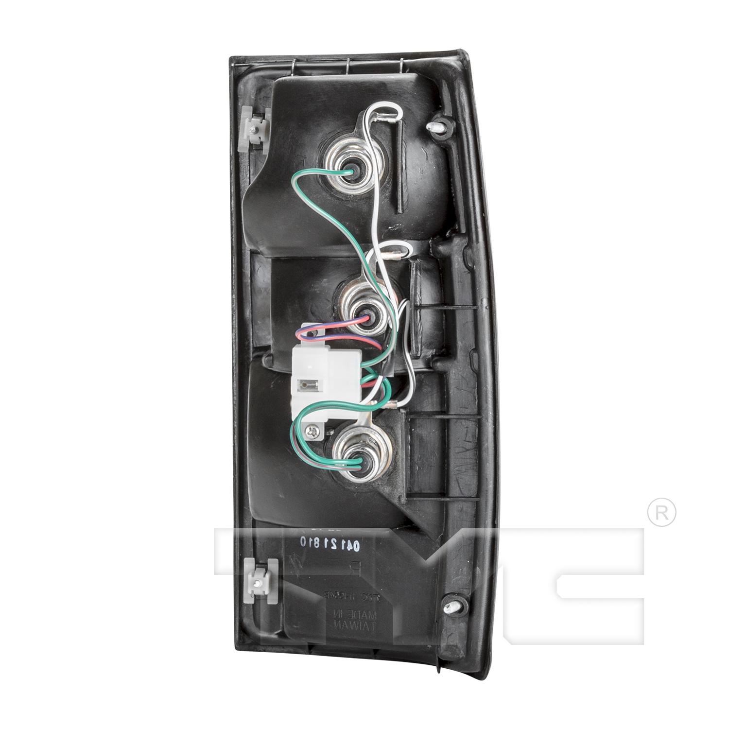 TYC 11165500 Tail Light Assembly product image 2 of 6