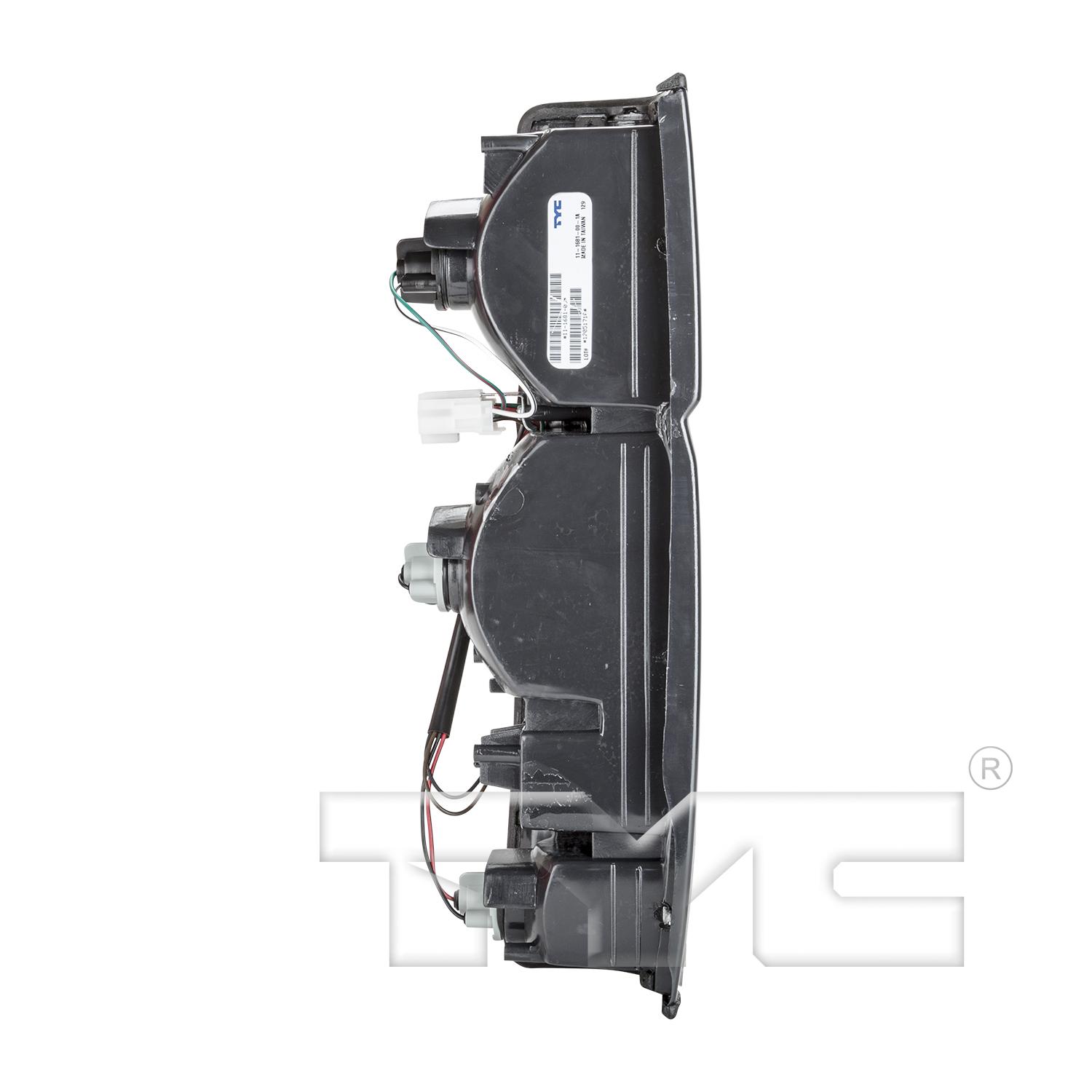 TYC 11168100 Tail Light Assembly product image 4 of 6