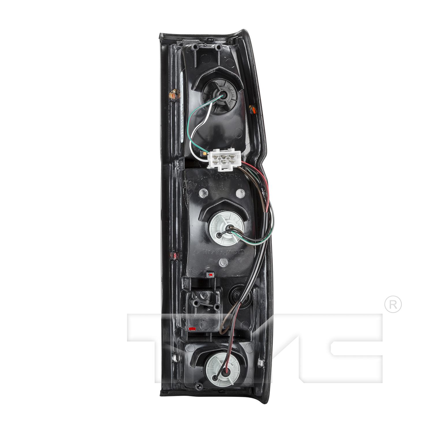 TYC 11168200 Tail Light Assembly product image 2 of 6