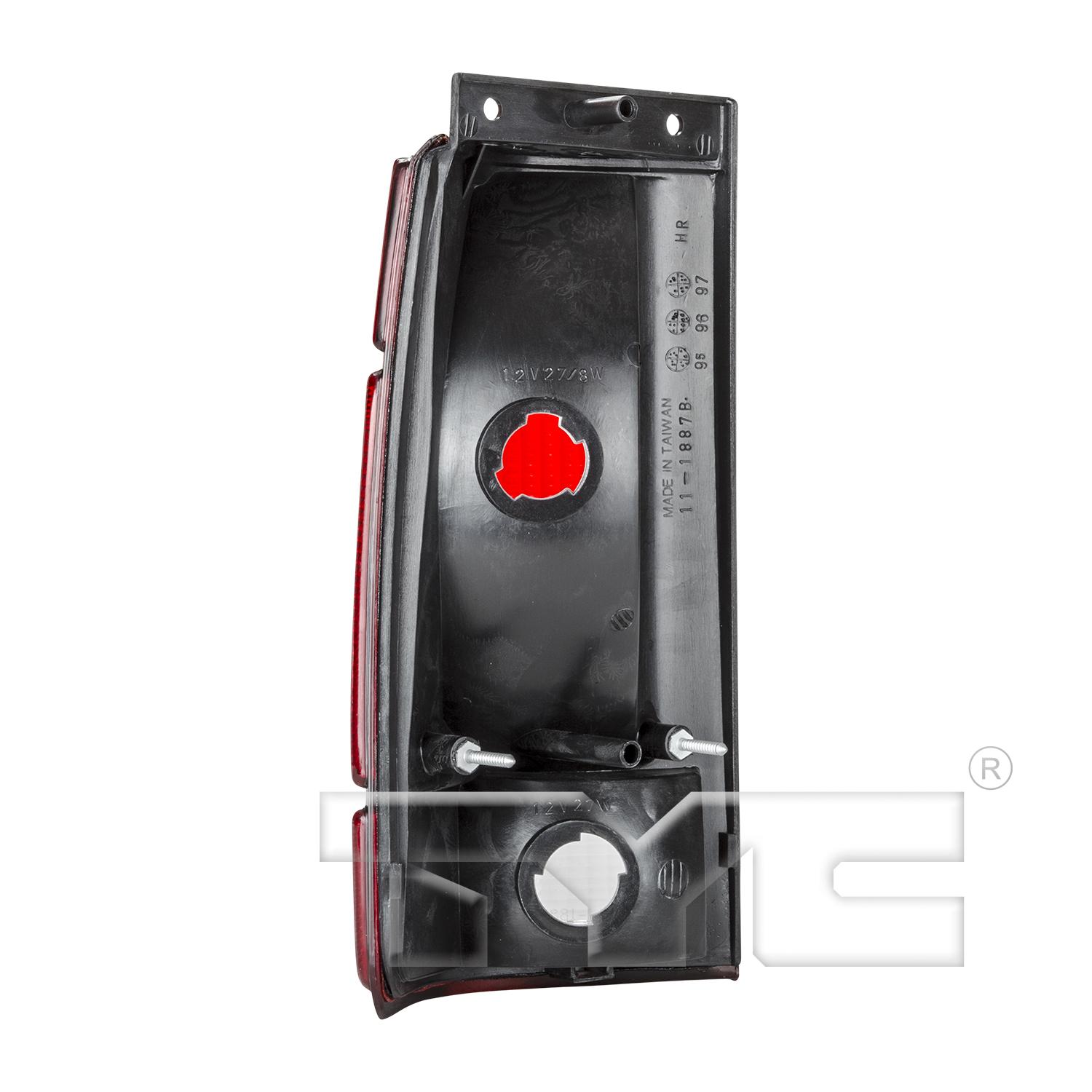 TYC 11188701 Tail Light Assembly product image 2 of 6