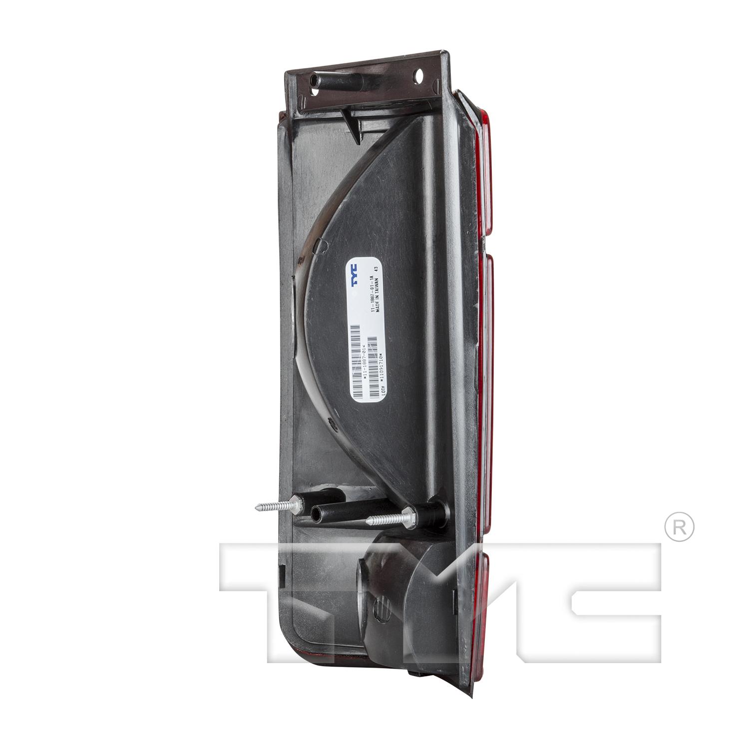 TYC 11188701 Tail Light Assembly product image 4 of 6